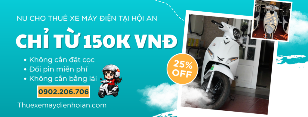 NU cho thuê xe máy điện Hội An